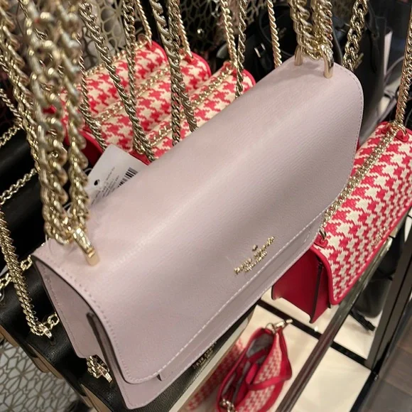 Kate Spade Remi Flap Chain Crossbody lilac moon - Picture 5 of 16